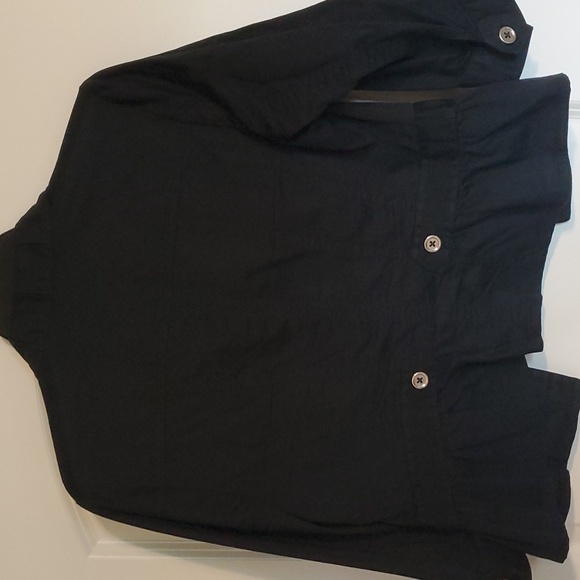 Black crop jacket - Picture 5 of 8